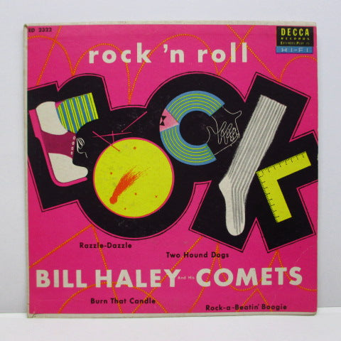 BILL HALEY & HIS COMETS - Rock 'n Roll / Razzle-Dazzle +3 (US Orig.EP)