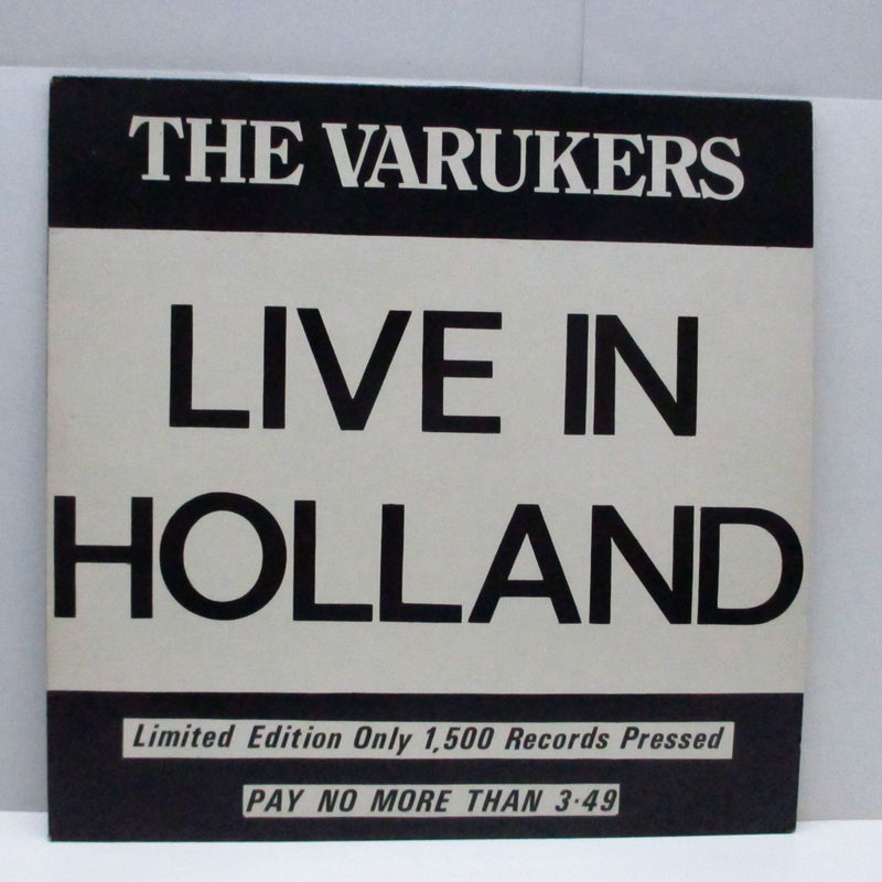 VARUKERS, THE (ヴァルカーズ)  - Live In Holland (UK Orig.Limited 1,500 LP)