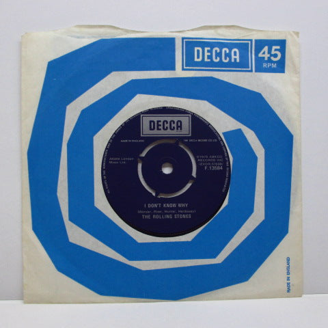 ROLLING STONES - I Don't Know Why (UK 2nd Press 7"/修正作者名ラベ)