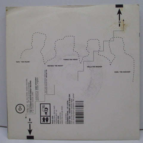 DODGY - The Black And White Single (UK Ltd.White Vinyl 7"+Numbered PS)
