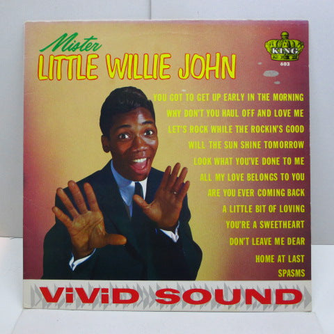 LITTLE WILLIE JOHN - Mister Little Willie John (US:80's STEREO Reissue Black Label)
