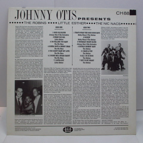 V.A. - Johnny Otis Presents The Robins, Little Esther, The Nic Nacs (UK Orig.)