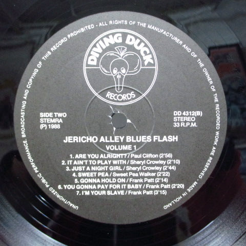 V.A. - Jericho Alley Blues Flash! Blues In Los Angeles 1955-1958 Vol.1 (DUTCH Orig.)