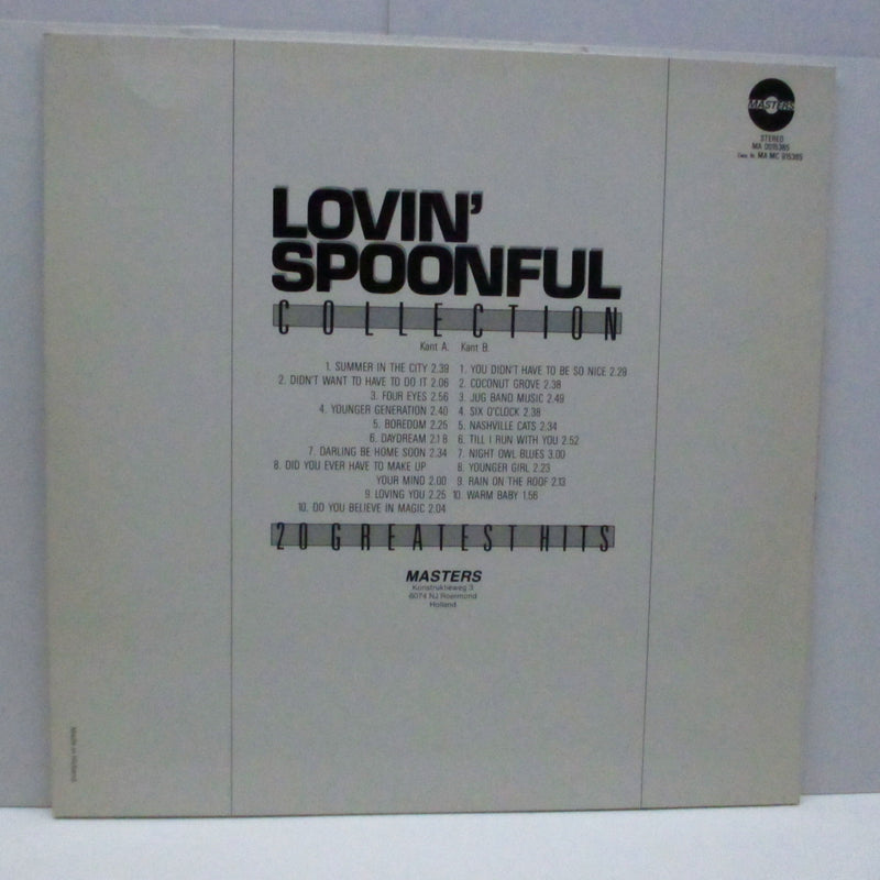 LOVIN' SPOONFUL (ラヴィン・スプーンフル) - Collection (Dutch Orig.LP)