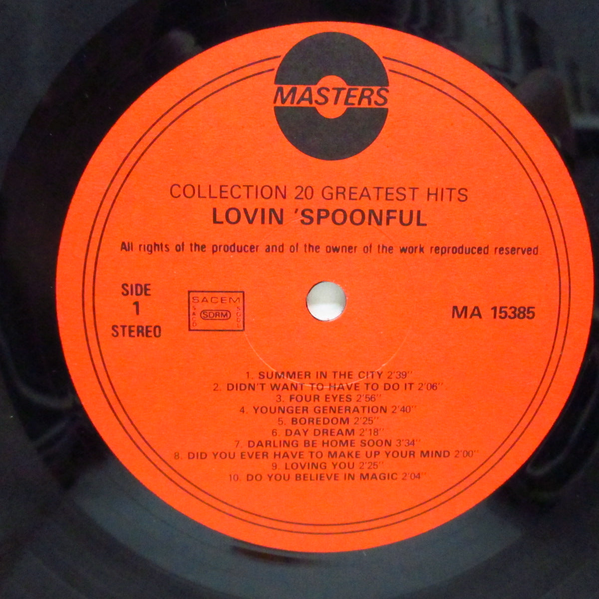 LOVIN' SPOONFUL (ラヴィン・スプーンフル) - Collection (Dutch Orig.LP)