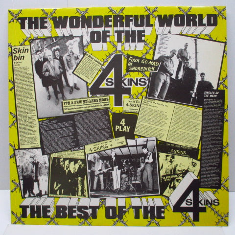 4 SKINS, THE - The Wonderful World Of The 4 Skins (UK Orig.LP)