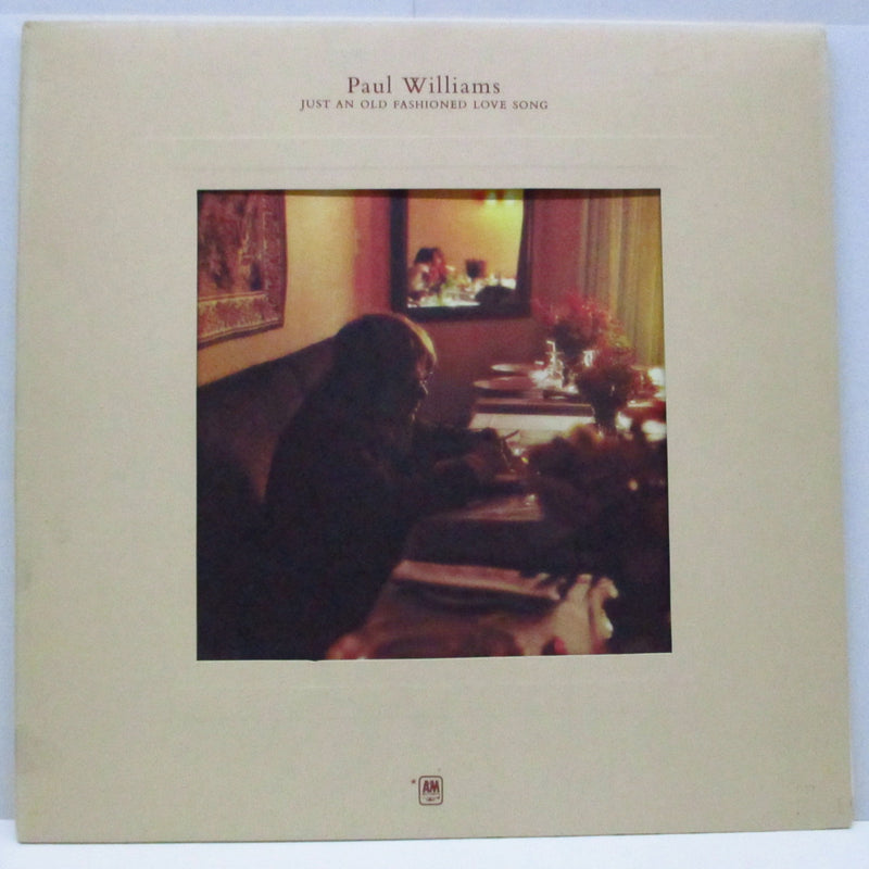 PAUL WILLIAMS (ポール・ウィリアムス)  - Just An Old Fashioned Love Song (UK 70's 再発「シルバーラベ」 LP+ブックレット/ダイカット・エンボスCVR)