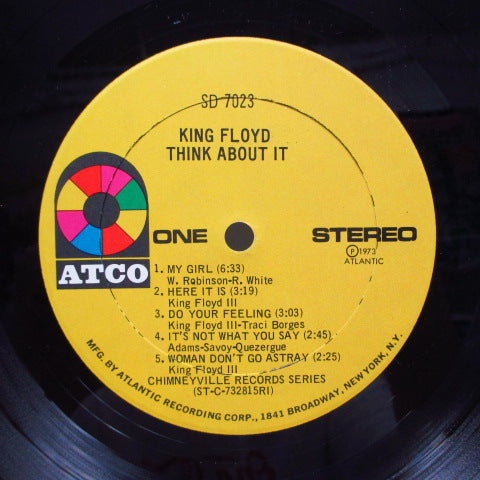 KING FLOYD-Think About It (US Orig.Stereo LP)