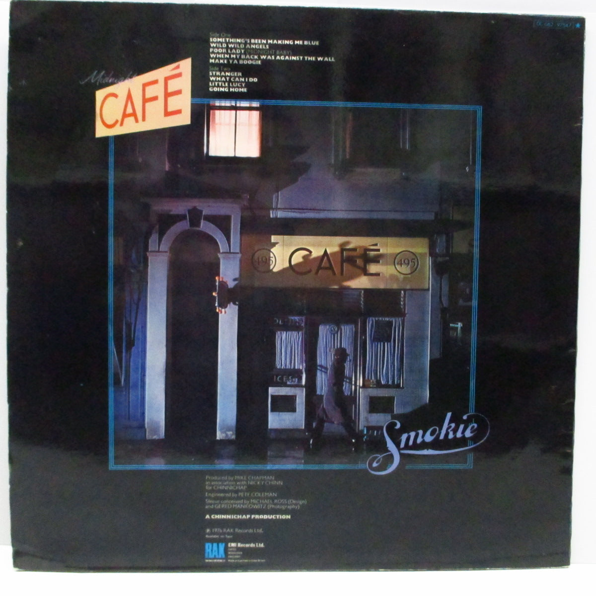 SMOKIE - Midnight Cafe (UK Orig.LP/CS)