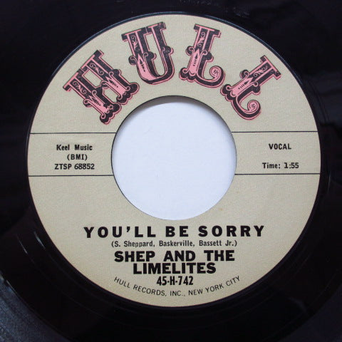 SHEP & THE LIMELITES - You'll Be Sorry (2nd Press)