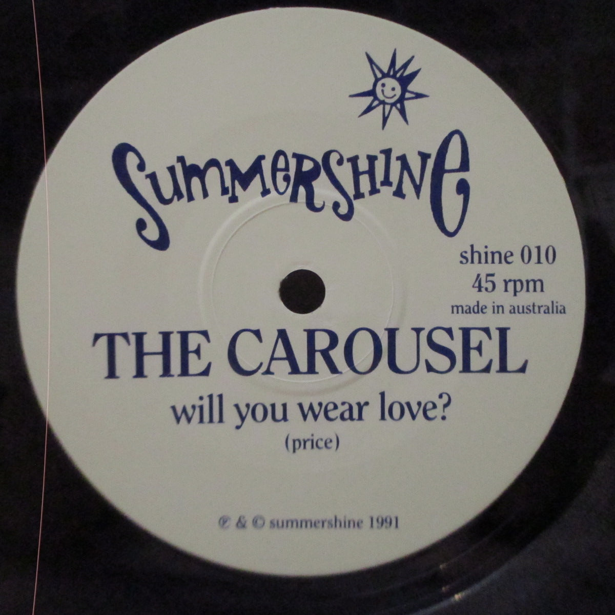 CAROUSEL, THE (ザ・カルーセル) - Will You Wear Love? (OZ オリジナル 7インチ+マット・ソフト紙ジャケ)