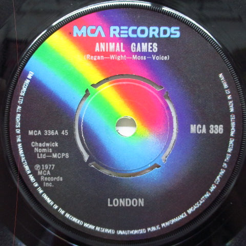 LONDON (ロンドン)  - Animal Games (UK Orig.7")