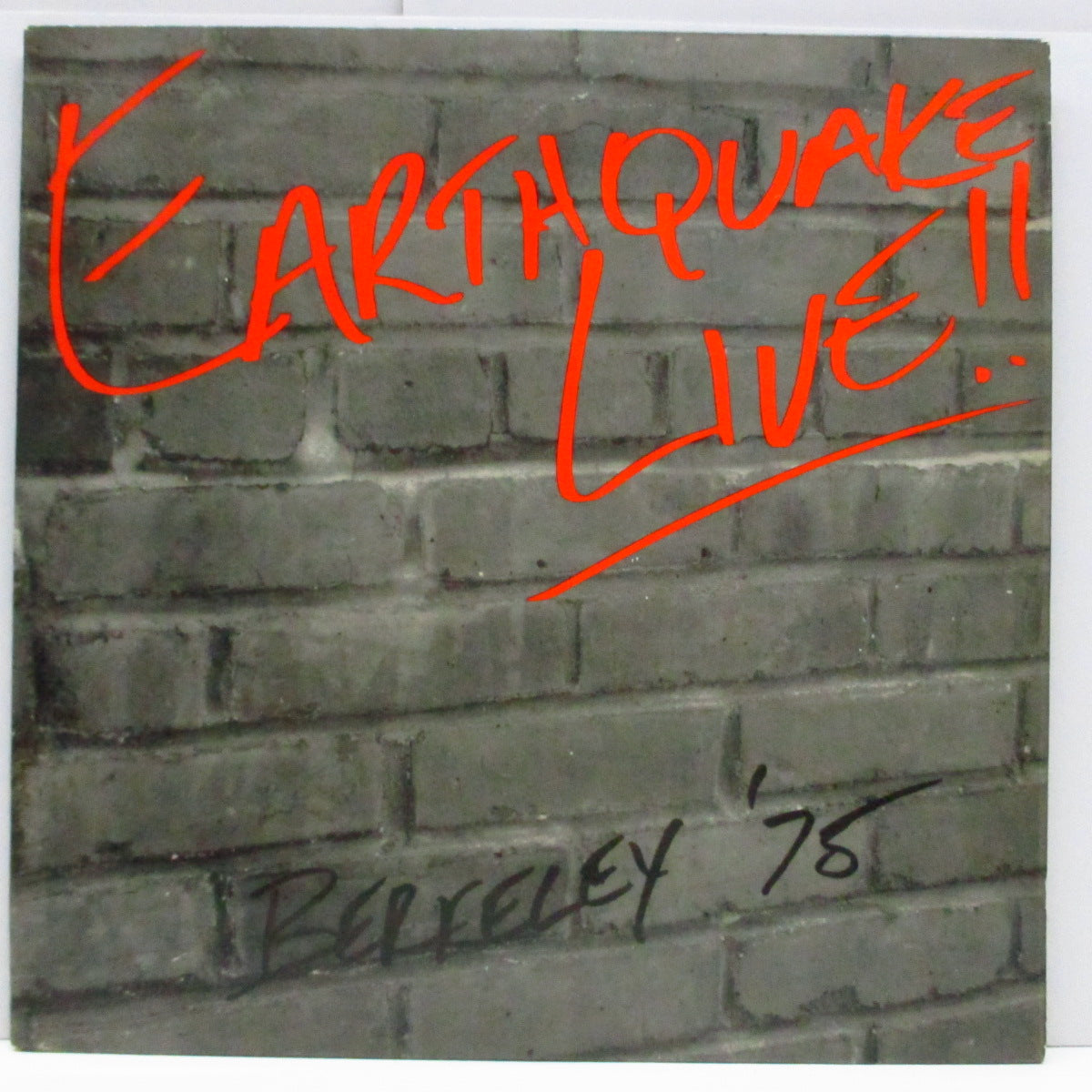 EARTH QUAKE (アース・クエイク)  - Live!! Berkeley '75 (UK Orig.LP/CS)