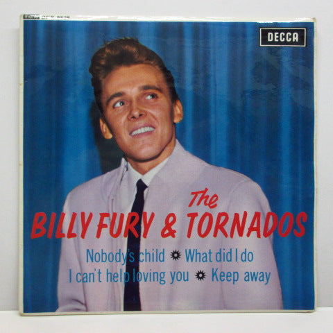 BILLY FURY & THE TORNADOS - Billy Fury & The Tornados (UK Orig.Mono EP+CS)