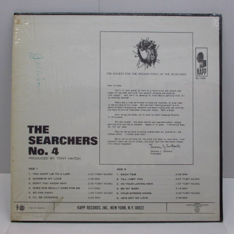 SEARCHERS (サーチャーズ)  - No.4 (US:Orig.MONO)