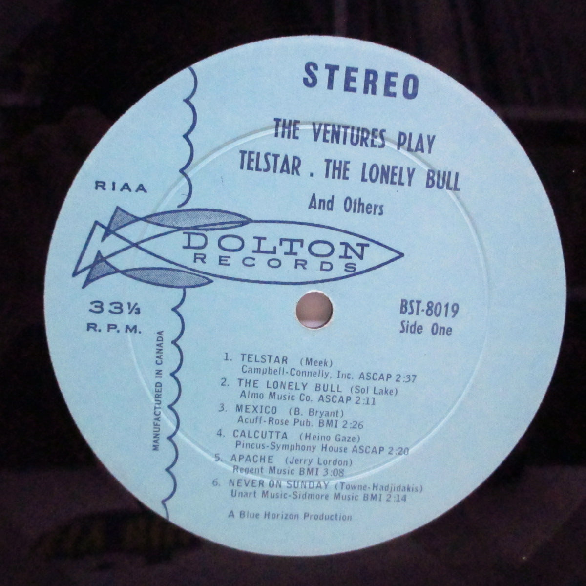 VENTURES (ベンチャーズ) - The Lonely Bull (US Orig.Stereo LP)