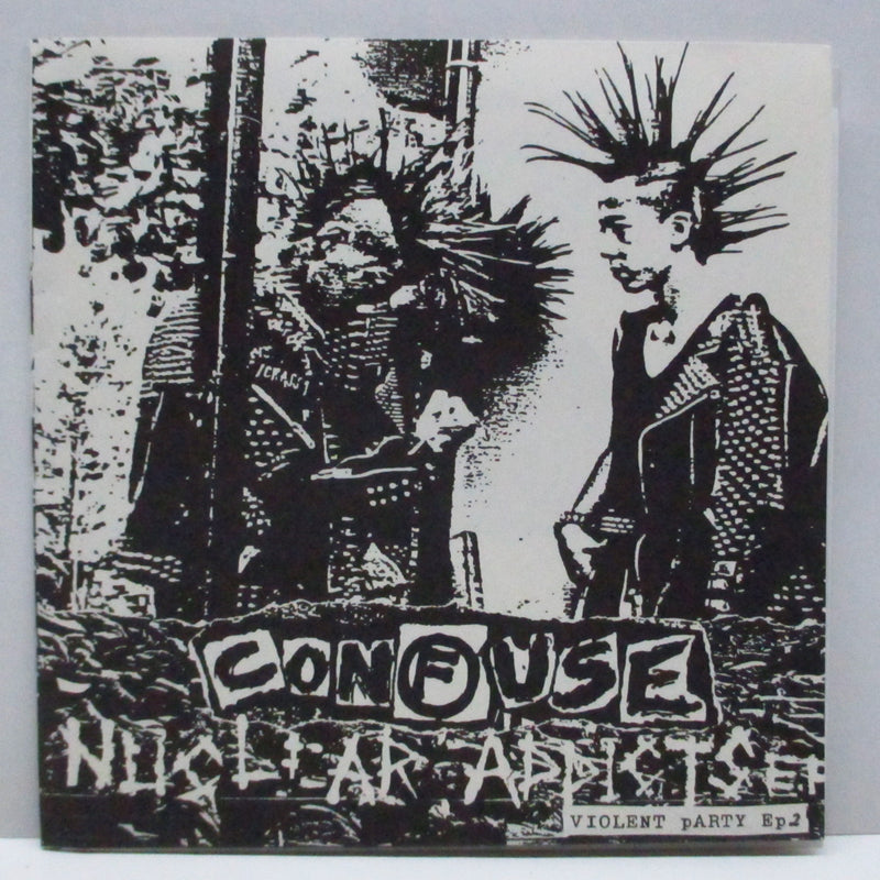 CONFUSE - Nuclear Addicts E.P. (Japan Orig.FLEXI)