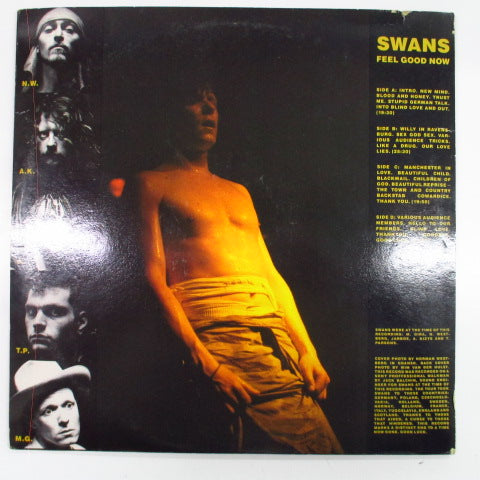 SWANS (スワンズ)  - Feel Good Now (UK オリジナル 2xLP+Poster/Top Open CVR)
