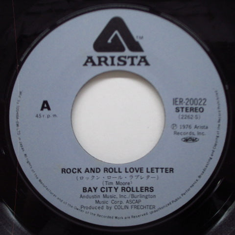 BAY CITY ROLLERS (ベイ・シティ・ローラーズ) - Rock And Roll Love Letter (Japan Orig.7")