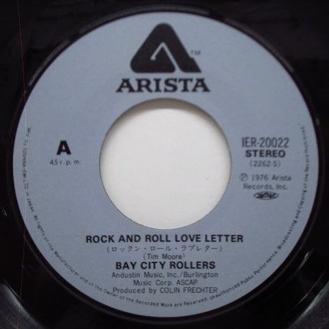 BAY CITY ROLLERS - Rock And Roll Love Letter (Japan Orig.7")