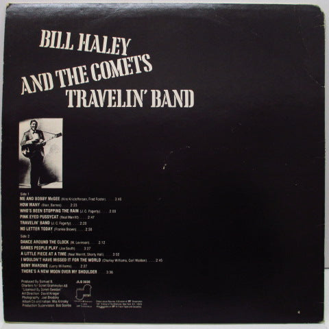 BILL HALEY & HIS COMETS (ビル・ヘイリー＆ヒズ・コメッツ)  - Travelin' Band (US Orig.Stereo LP)