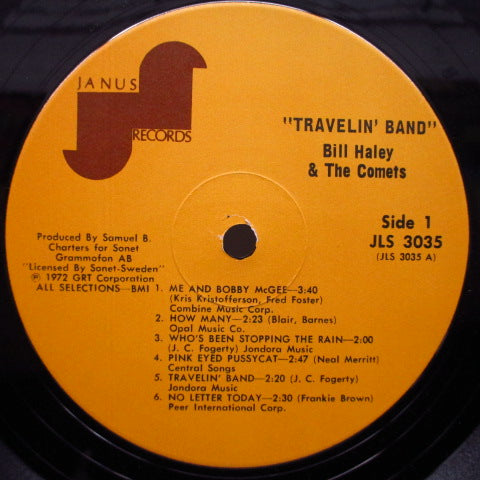 BILL HALEY & HIS COMETS (ビル・ヘイリー＆ヒズ・コメッツ)  - Travelin' Band (US Orig.Stereo LP)