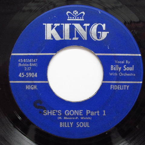 BILLY SOUL - She's Gone (Part 1 & 2) (Orig.)