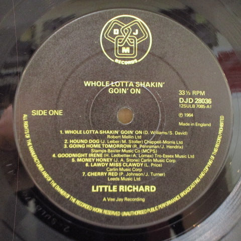 LITTLE RICHARD (リトル・リチャード) - Whole Lotta Shakin' Goin' On (UK Orig.2xLP)