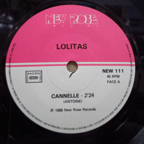 LOLITAS - Cannelle (France Orig.7")