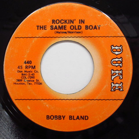 BOBBY BLAND (ボビー・ブランド)  - Wouldn't You Rather Have Me (Orig.)