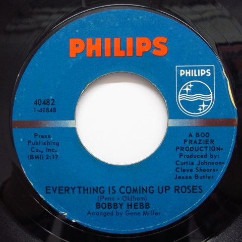 BOBBY HEBB - Everything Is Coming Up Roses (Orig.)
