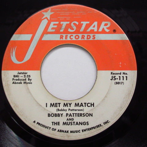 BOBBY PATTERSON & THE MUSTANGS - Broadway Ain't Funky No More (Orig.)