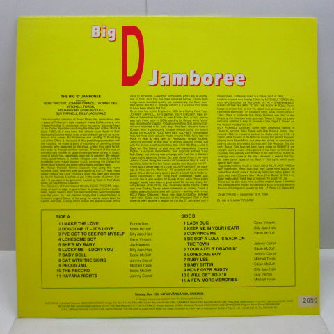 V.A. - Big D Jamboree (Sweden Orig.LP)