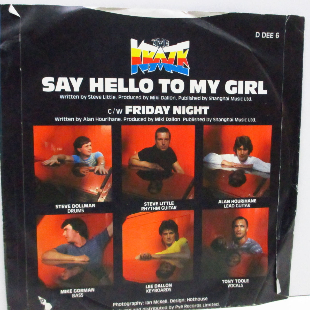 KRAZE, THE - Say Hello To My Girl (UK Orig.7")