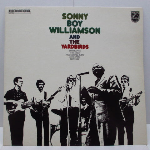 YARDBIRDS (Sonny Boy Williamson & THE) - Sonny Boy Williamson & The Yardbirds (UK '71 Re Mono LP/Stickered CS)