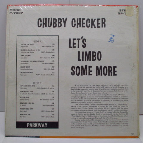 CHUBBY CHECKER (チャビー・チェッカー)   - Let's Limbo Some More (US Orig.Mono LP)