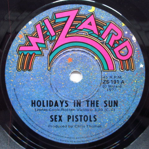 SEX PISTOLS (セックス・ピストルズ)  - Holidays In The Sun (OZ Orig.7")