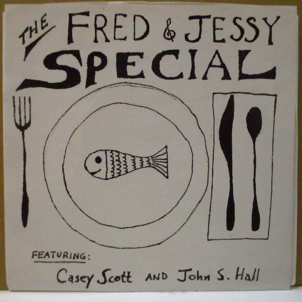 CASEY SCOTT & JOHN S. HALL - The Fred & Jessy Special (US Ltd.Orange Vinyl 7")