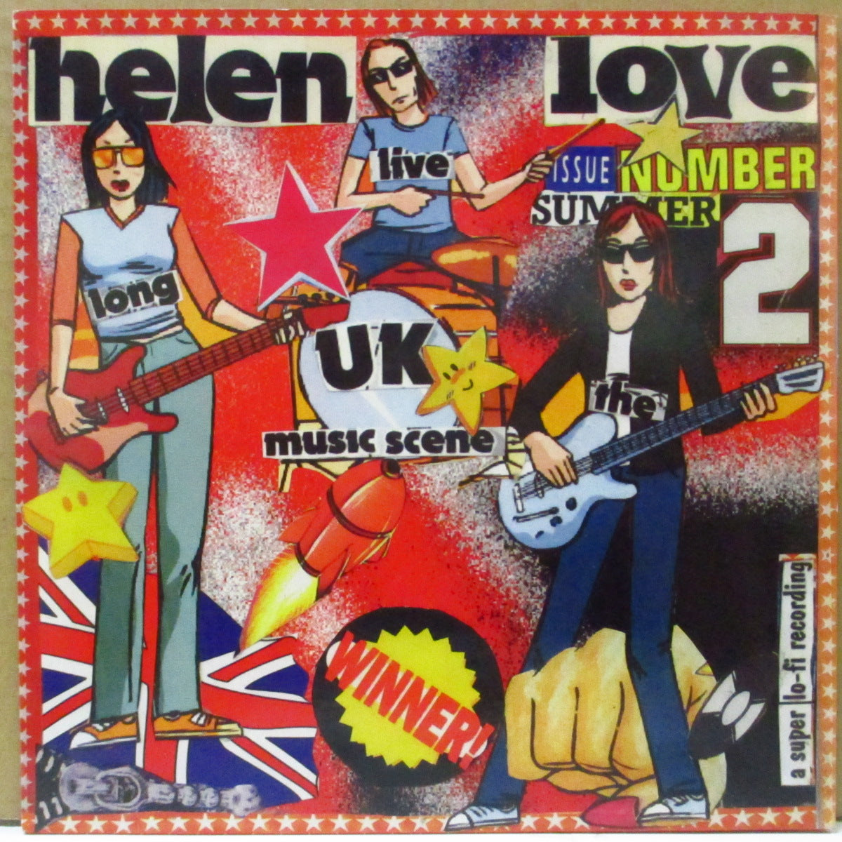 HELEN LOVE (ヘレン・ラヴ)  - Long Live The UK Music Scene +2 (UK Orig.7")