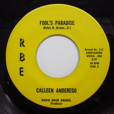 CALLEEN ANDEREGG - Fool's Paradise (Orig)