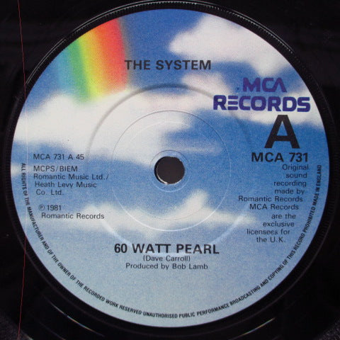 SYSTEM, THE - 60 Watt Pearl (UK Orig.7")