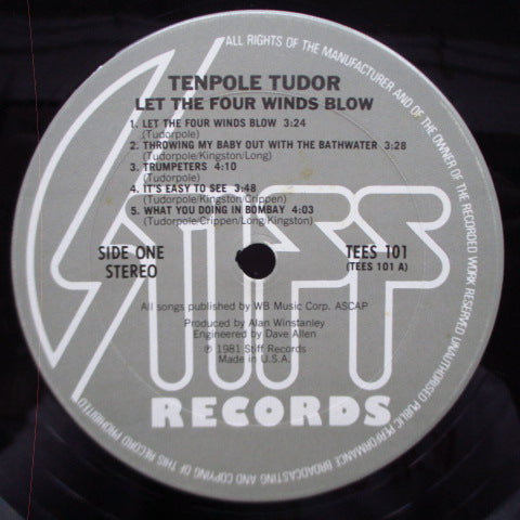 TENPOLE TUDOR - Let The Four Winds Blow (US Orig.LP)