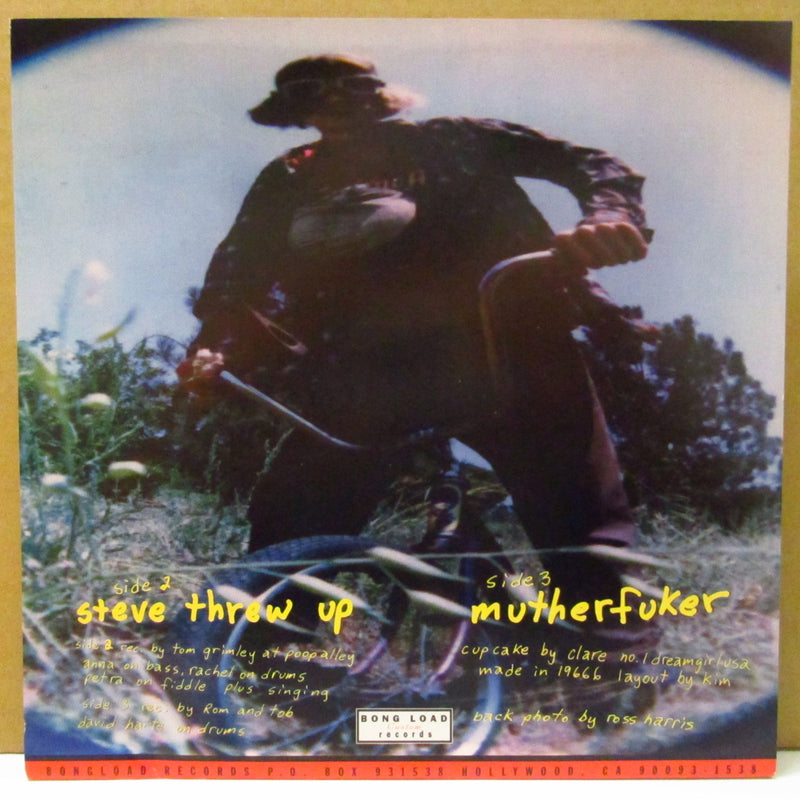 BECK (ベック)  - Steve Threw Up (US 1,000 Ltd.Blue Vinyl 7")