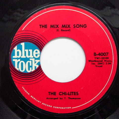 CHI-LITES - The Mix Mix Song / I'm So Jealous (Orig.)