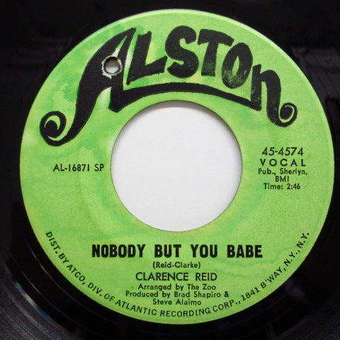 CLARENCE REID - Nobody But You Babe (Orig.)