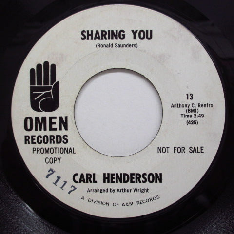 CARL HENDERSON - Please Stop Laughing At Me (Promo)