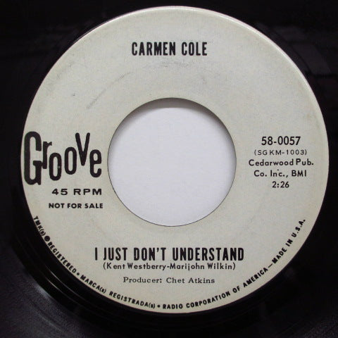 CARMEN COLE - I Just Don't Understand (Promo)