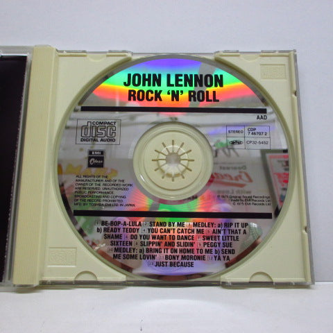 JOHN LENNON - Rock 'n' Roll (Japan CD/CP32-5452)