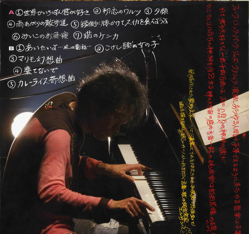 遠藤賢司 (Endo Kenji)  - けんちゃんのピアノ画（スケッチ） (Japan Limited LP/New)
