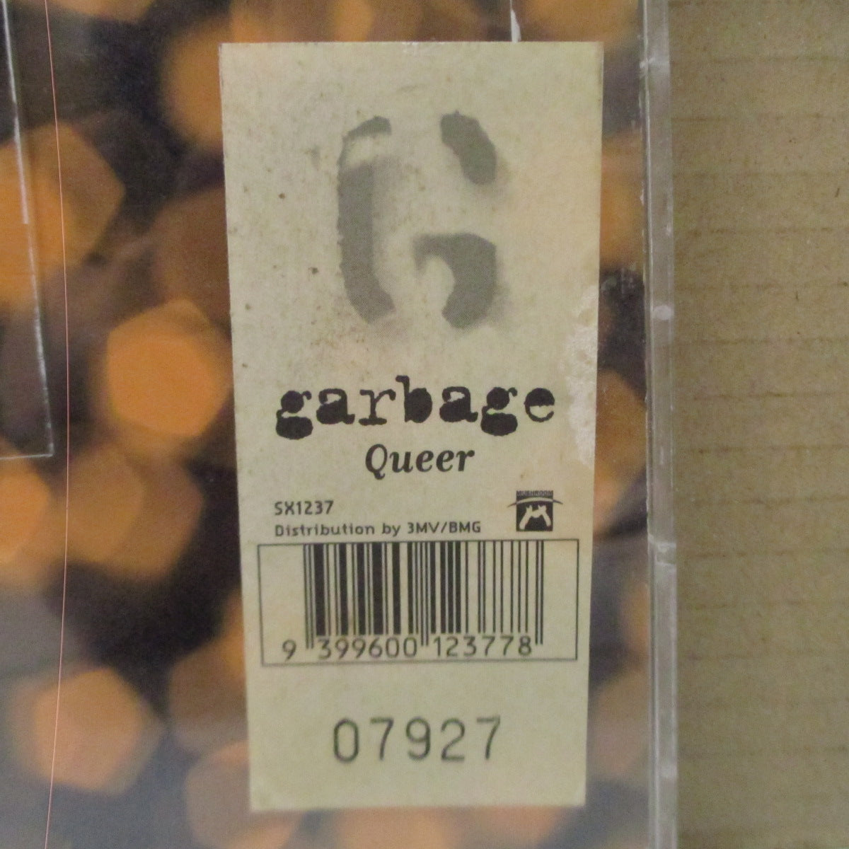 GARBAGE (ガービッジ)  - Queer (UK 限定 7"/Numbered Plastic CVR)